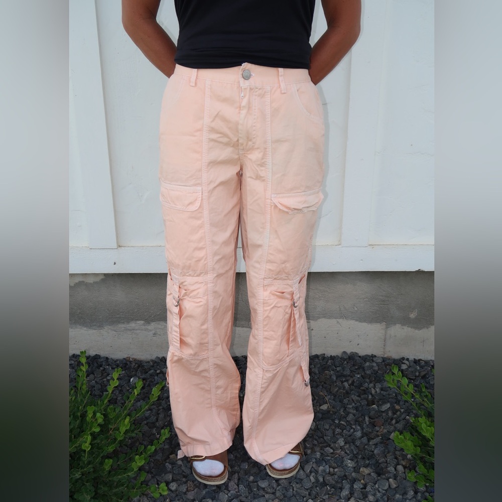Peach cargo pants 🍑 - Picture 1 of 4